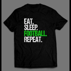 Men's Graphic Tee EAT SLEEP FOOTBALL
